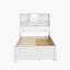 Lit plateforme simple en bois avec tête de lit bibliothèque-2001688938-2001688939