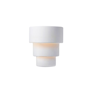 Alvera 2-Light Dimmable Ceramic Flush Mount Sconce