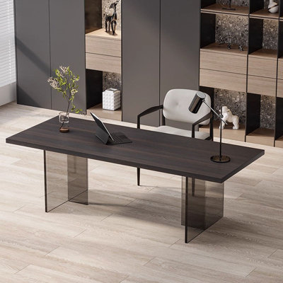 Italian Minimalist Acrylic Desk