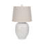 Lampe de table Lark Manor ™ en céramique blanche de 29 pouces pour un décor douillet