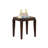 Walnut End Table with Tapered Leg