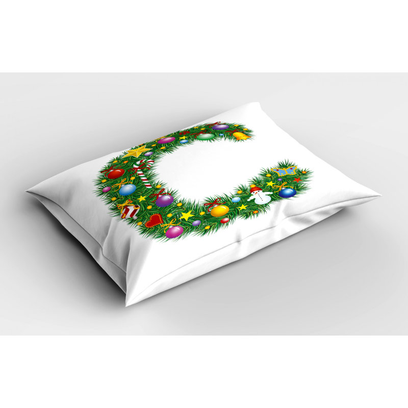Polyester Floral Sham Set, Queen