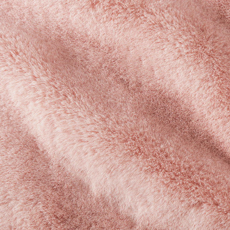 Throw Blanket, Queen, Blush