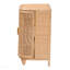 Armoire de rangement en rotin naturel