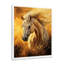 Golden Hour Golden Stallion - Tableau encadré-1677373410-1819708858