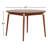 Dakota Acacia Round Solid Wood Dining Table