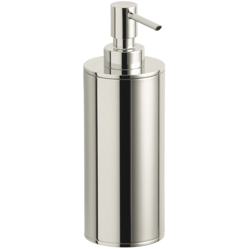 Purist Soap & Lotion Dispenser, Vibrant Polished Nickel
