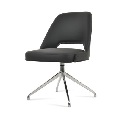Chaise d'appoint pivotante Marash Spider