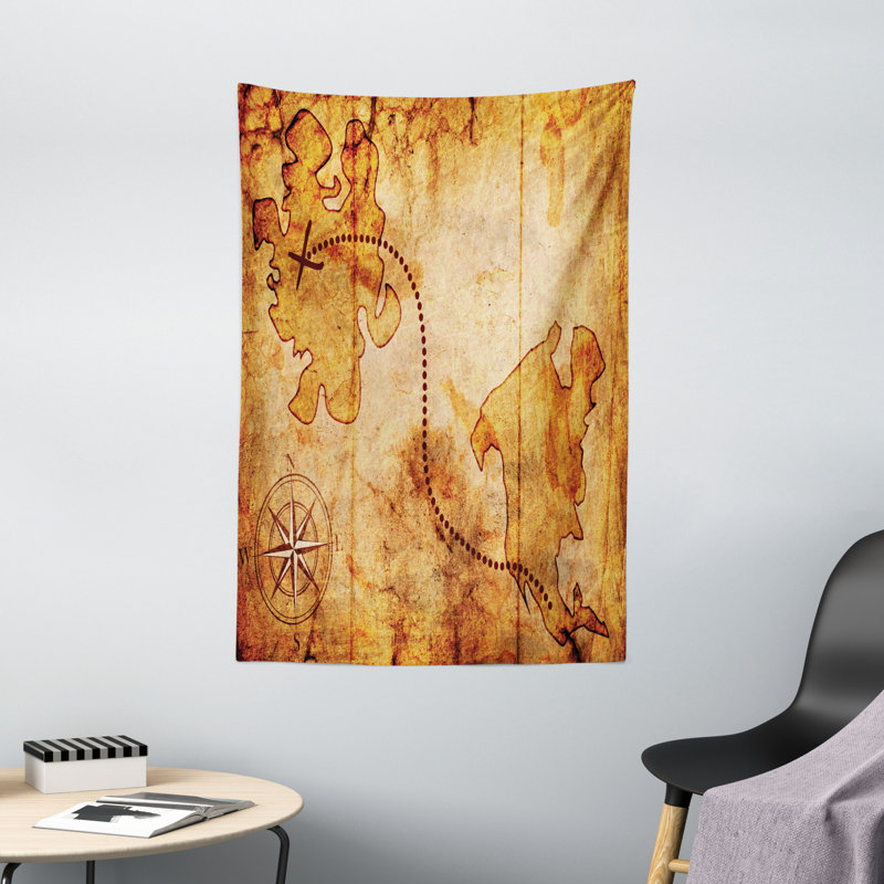 Tapisserie européenne en polyester, H 60 po x l 40 po