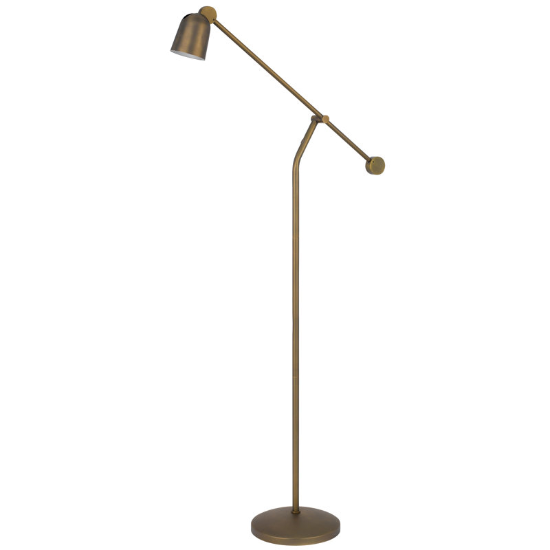 Lampe sur pied réglable en métal à intensité variable 9 W Helix, 720 lumens, 3000 K