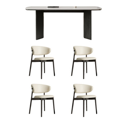 Ensemble de table et chaises Natural Rock