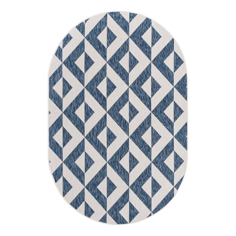Jill Zarin Napa Indoor/Outdoor Rug, Oval 5'3" x 8'