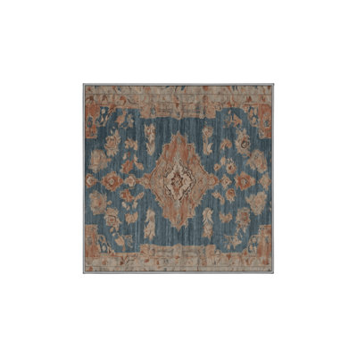Machine Washable Gray Area Rug