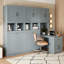 Lit escamotable peu encombrant avec rangement intégré et aménagement personnalisable-1857693886