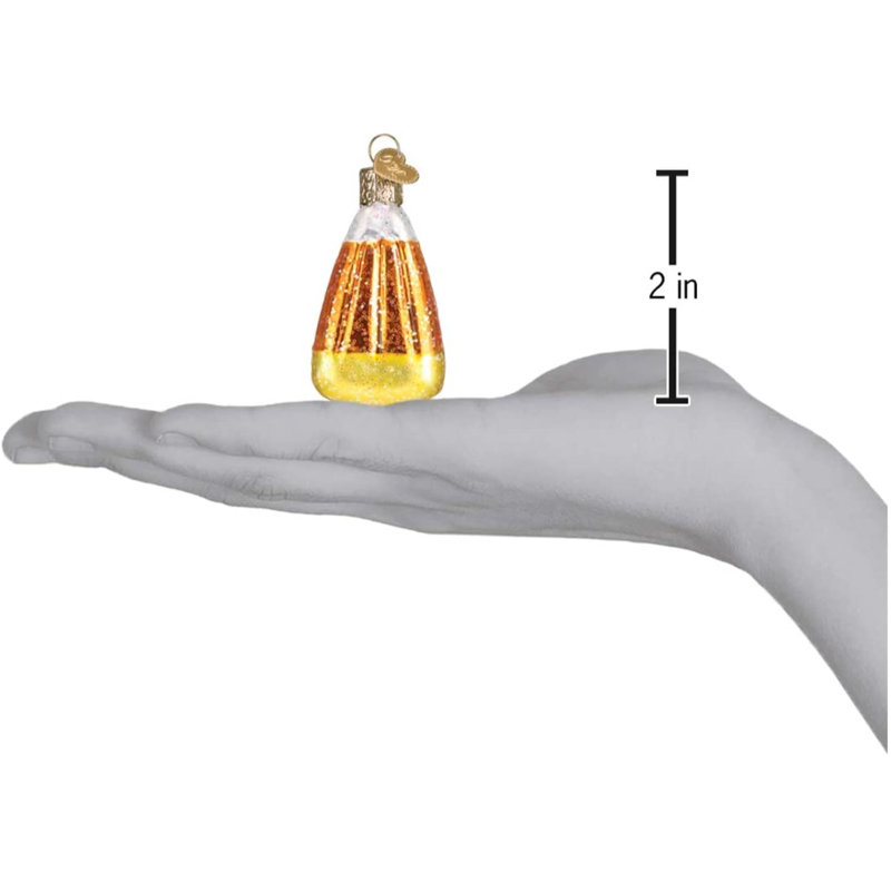 Ornement figurine suspendu à maïs de bonbons