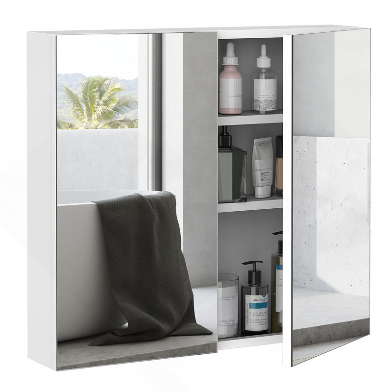 Rangement mural 24 po x 22 po pour armoire de salle de bain avec miroir