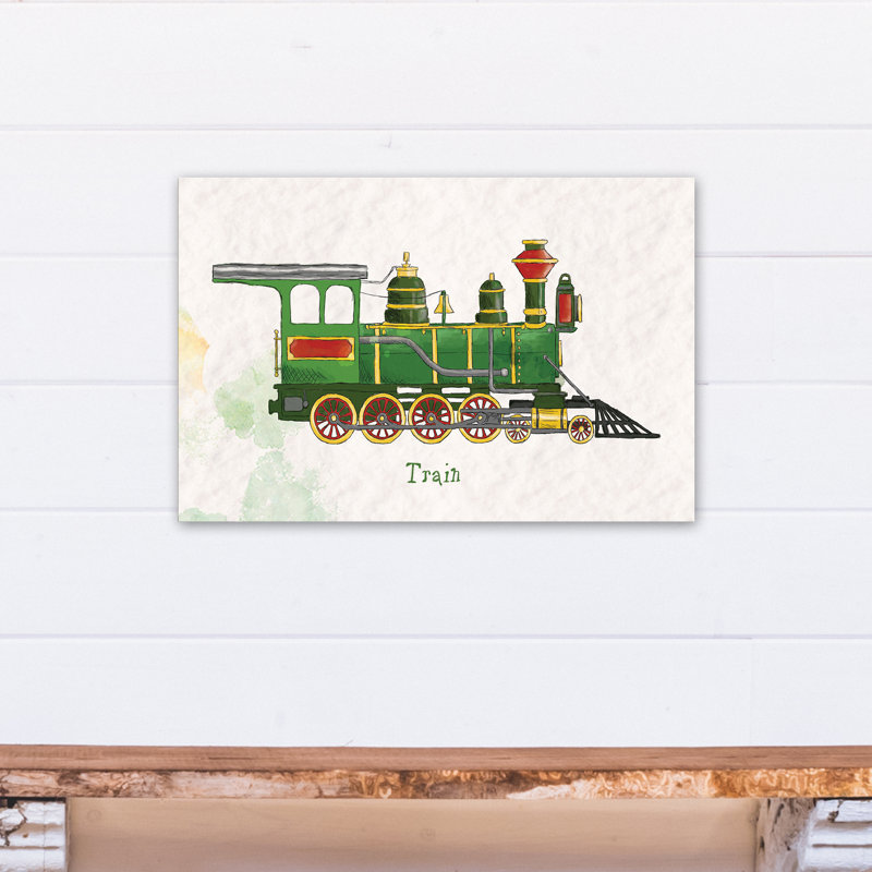 Borger Transportation Canvas Art, 16" H x 24" W x 1.25" D