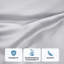 Ensemble de draps à poches profondes en rayonne de bambou à densité du tissage de 300 fils de qualité supérieure-2124670125-2066806130