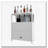 Bathroom Bamboo Storage Cabinet With Shelves-44787347