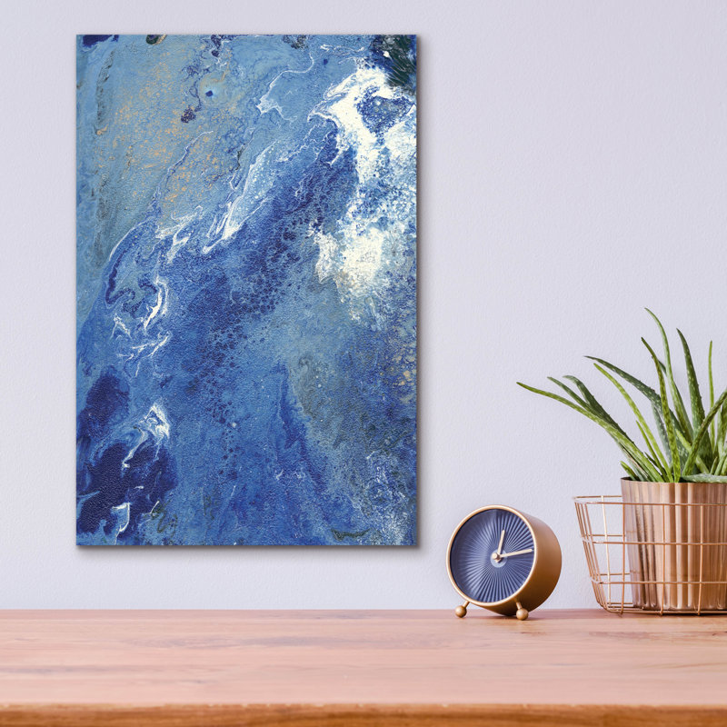 «Blue Hawaii I» par Regina Moore, H 16 po x l 12 po x P 0,13 po