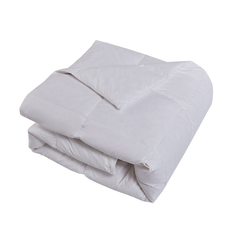 Farm To Home 100% Cotton 95 Feather 5 Down All Seasons Full/Queen Comforter, Très grand