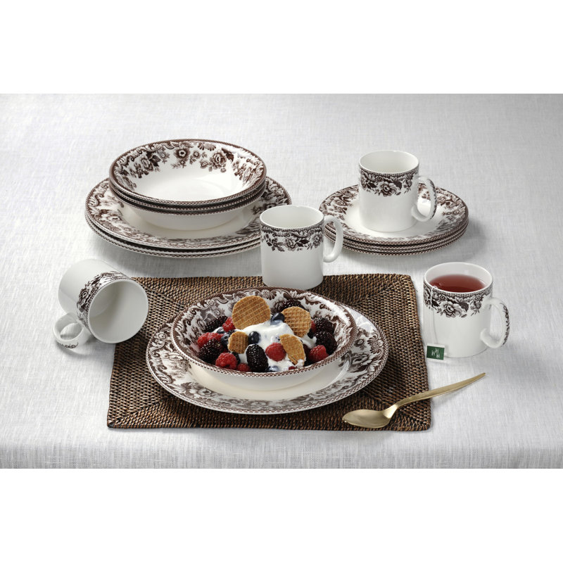 Spode Delamere Soup Plate 9"