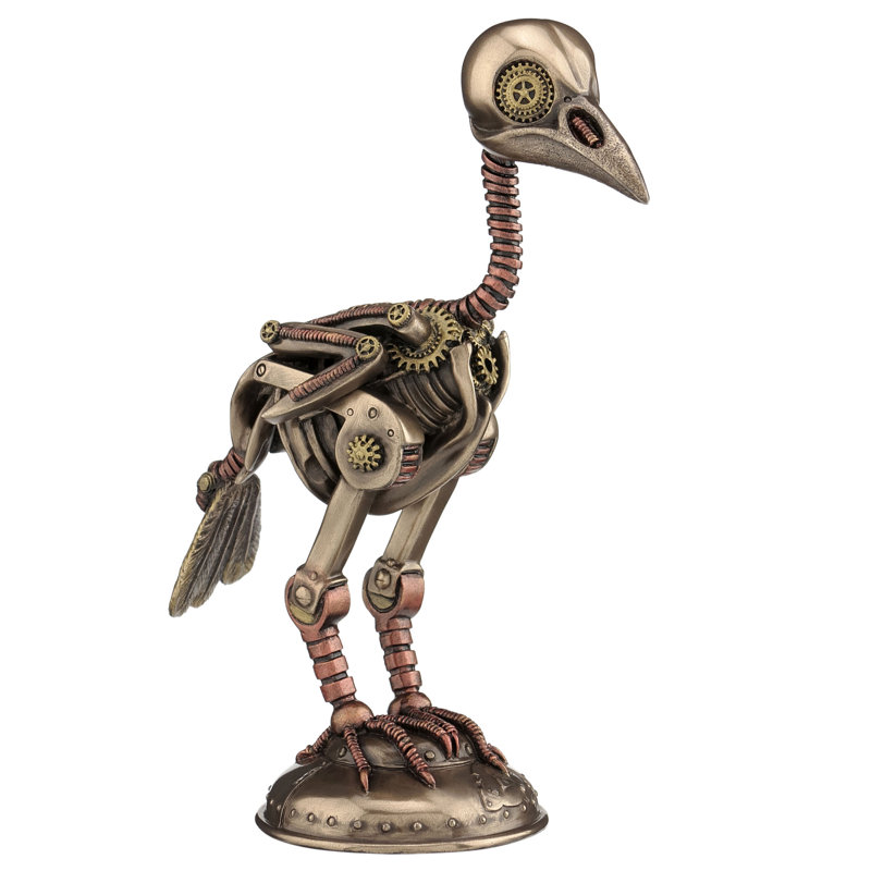 7.09 Figurine Bronze Poly Resin