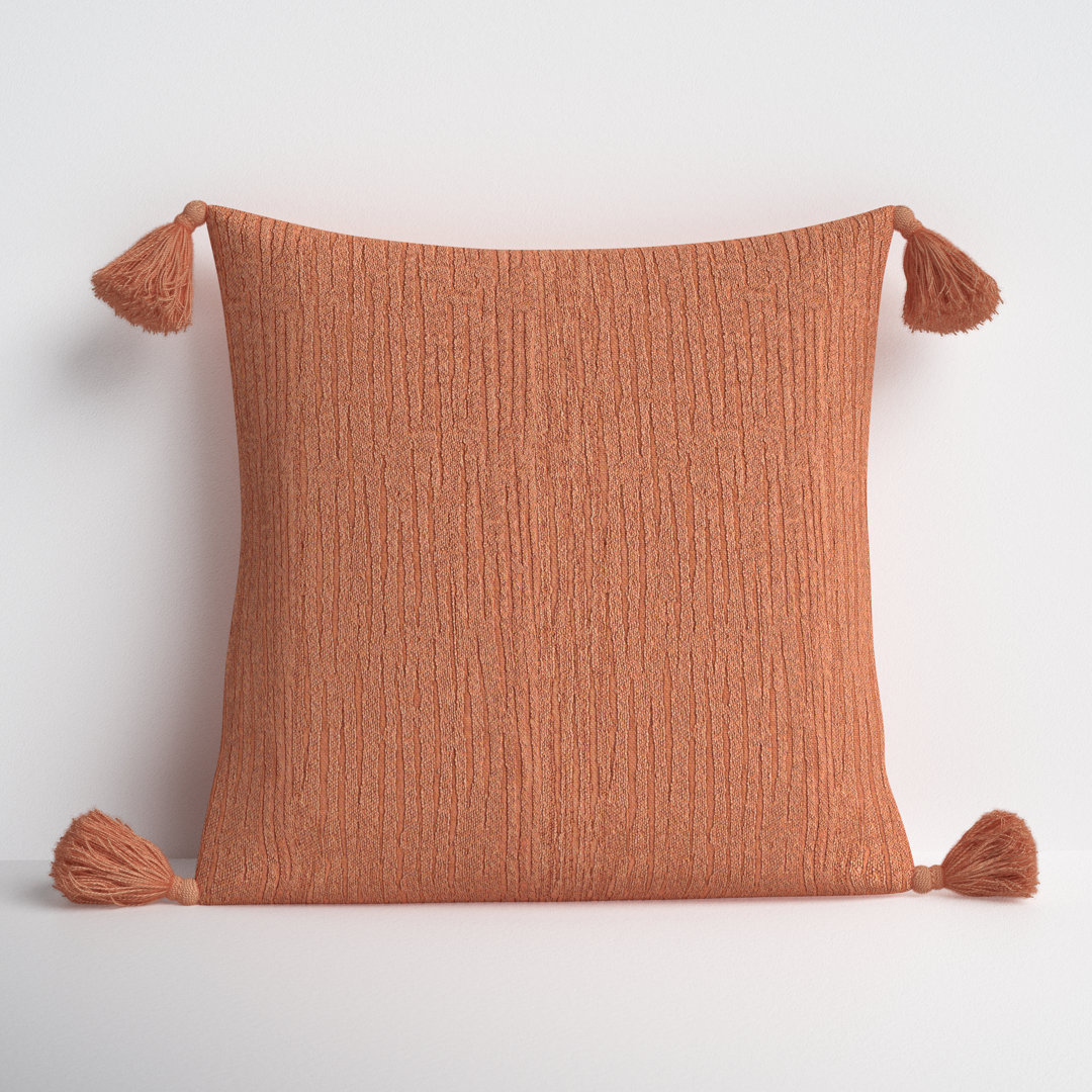 Colombina Abstract Woven Cotton Throw Pillow Joss & Main