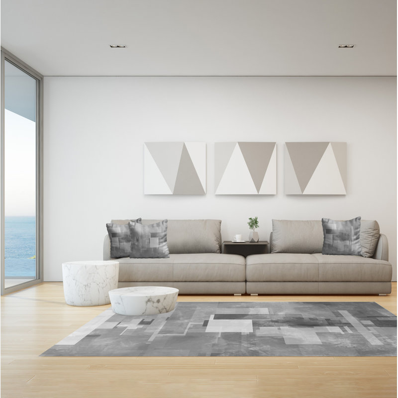 Tabetha Geometric Indoor / Outdoor Area Rug, Rectangle 140 x 200cm