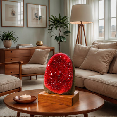 Red Helen Cave，600-700G， Home Decoration, Home Ornaments, Holiday Gifts, Valentine's Day Gifts