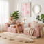  Chaises d'appoint rembourrées Blush