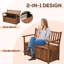 Banc de rangement