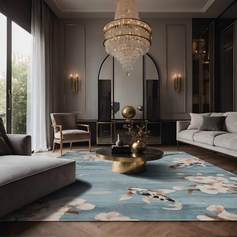Tapis gris soyeux et moelleux, Tapis de couloir 2 pi x 4 pi