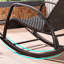Chaise berçante simple balcon Leisure Home