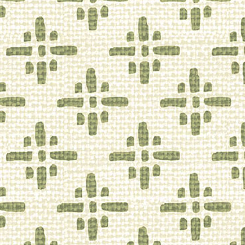 Geometric Wallpaper Double Roll, Olive Green