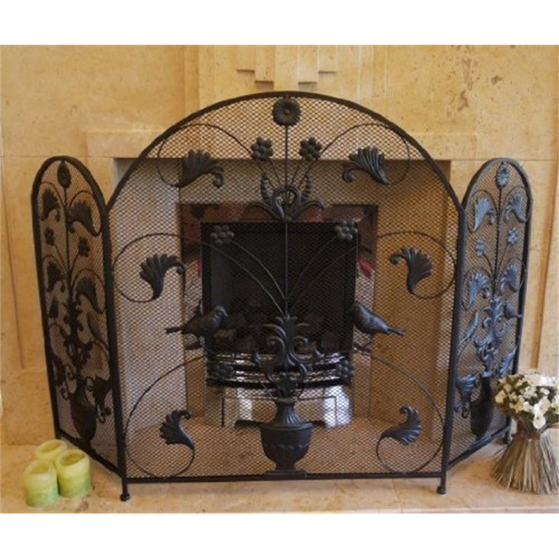 Fabricius 208.28cm x 2.54cm Metal Spark Screen