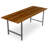 Braddock Solid Wood Top Metal Base Dining Table-174488767-174488754
