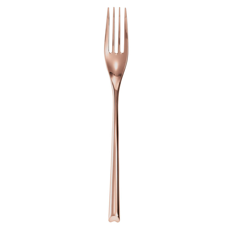 H-Art Stainless Steel Serving Fork, Copper