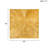 Modern Gold Resin Wall Art - Abstract Burst Hand Painted 30"X30 30"W X 30"H