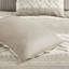 Ensemble de housse de couette en coton pour lit double / grand 3 pièces avec capitonnage en chenille-119922230-119922232
