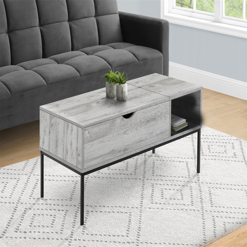 Table basse Elnur, Gris