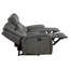 Ensemble de canapé inclinable rembourré 3 pièces Traie - gris-129632098