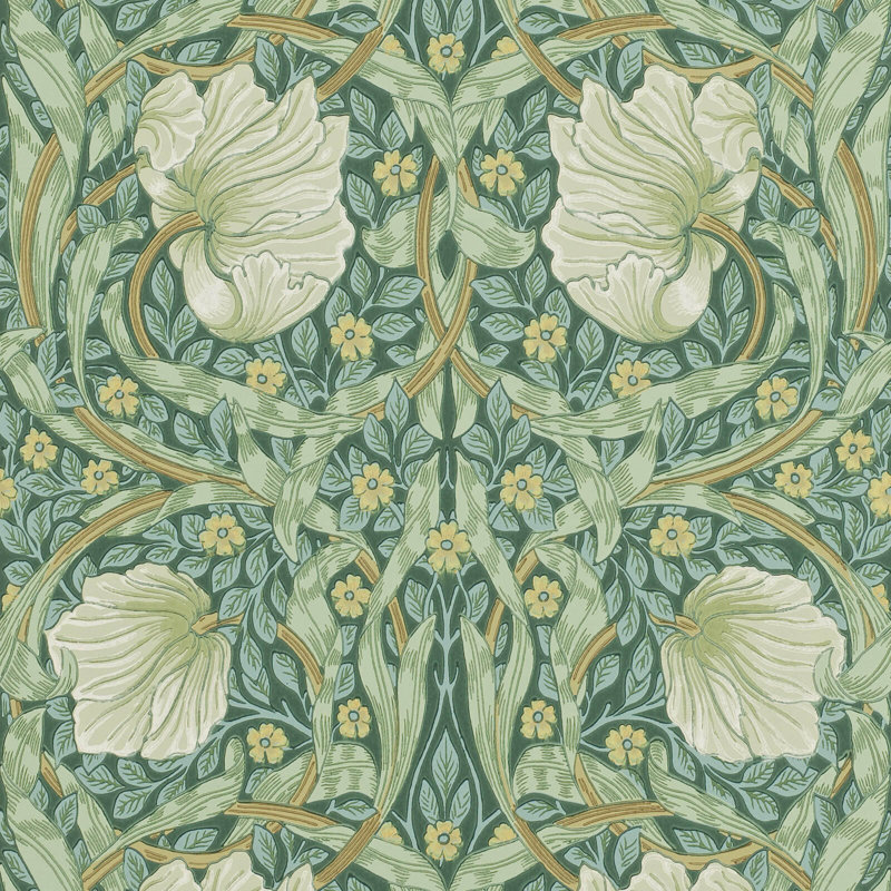 Pimpernel Wallpaper, Privet/Slate