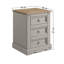 Palmea 53cm W Solid Wood Bedside Table-1586501612