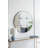 Manufactured Wood Frame Vertical Round Mirror