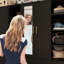 Armoire 4 tiroirs avec miroir Malieka-706316847