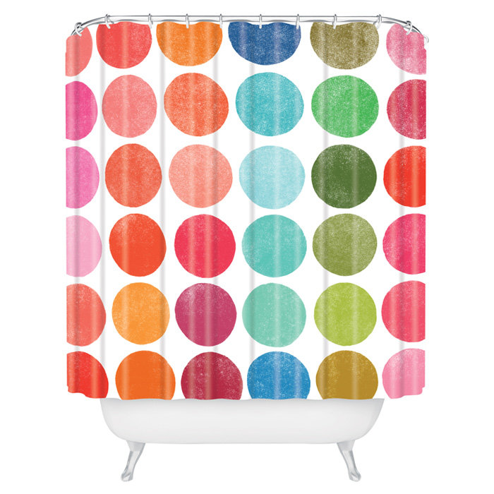 Northboro Polka Dots Shower Curtain