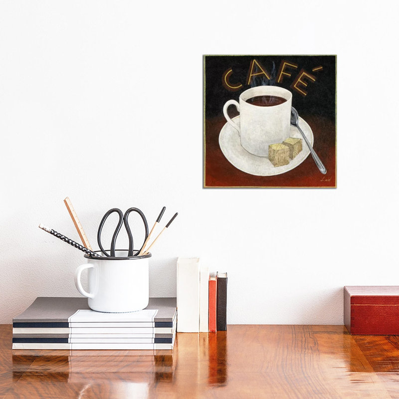 Cup Of Coffee by Pablo Esteban - Wrapped Canvas Painting