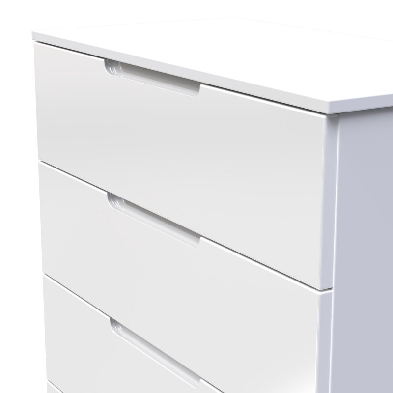 74cm W 4 - Drawer Chest of Drawers, White