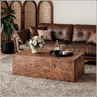 Table basse Burl